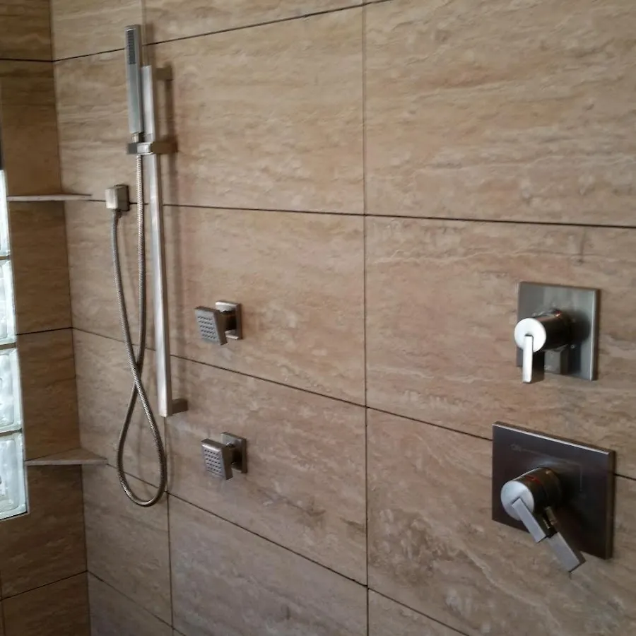Shower fixture installation for Frozen Pipe Repair in Straban